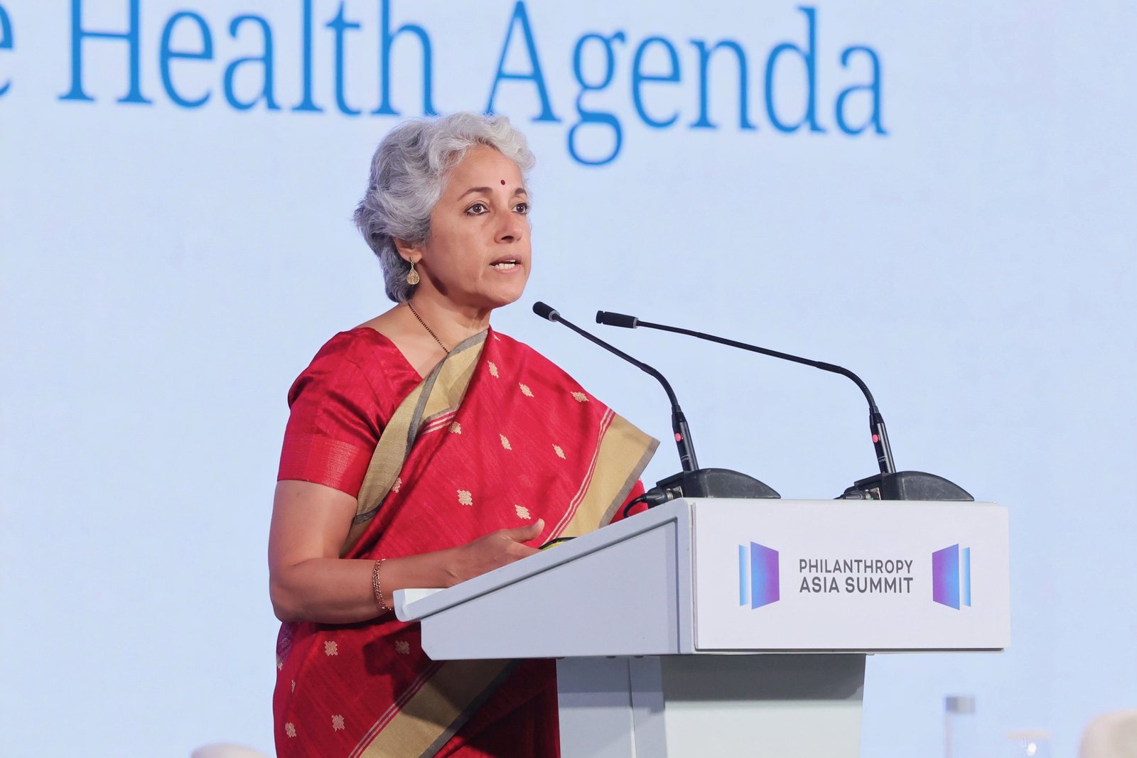 Dr Soumya Swaminathan, Chairperson, M S Swaminathan Research Foundation