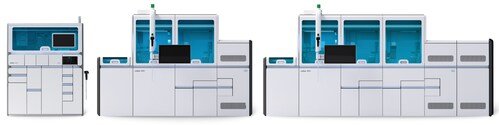 The cobas® Respiratory 4-flex is used with the cobas® 5800, 6800 and 8800 systems.